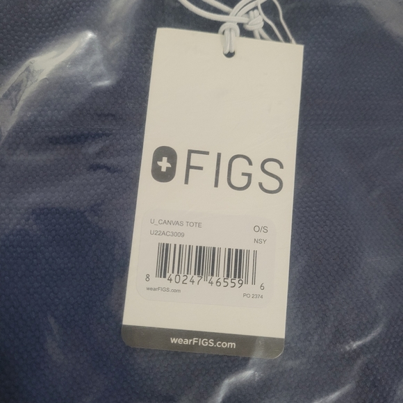 Figs canvas tote bag Night Sky - Picture 2 of 2